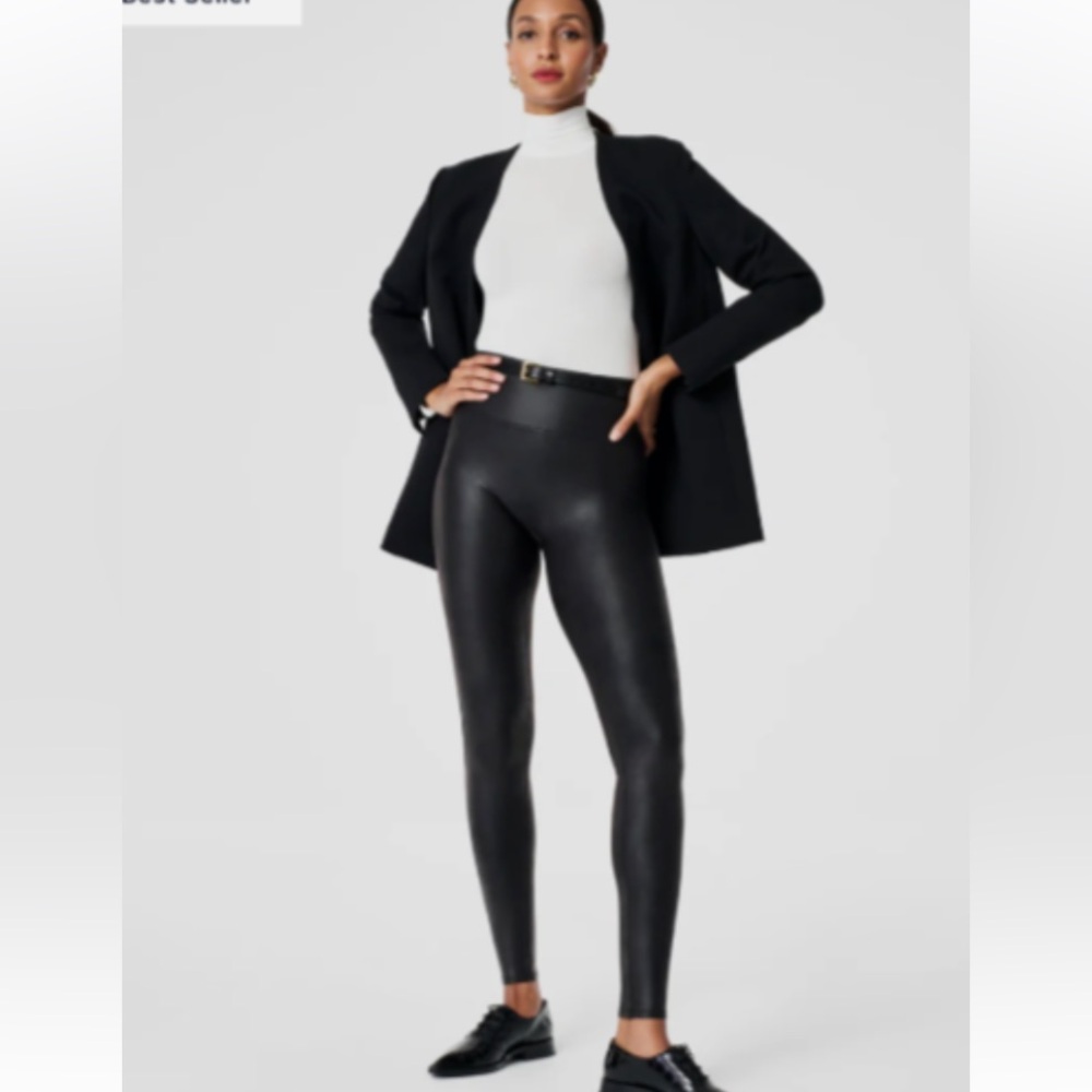 Spanx Faux Leather Leggings